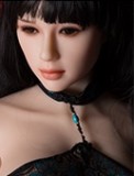Sanhui 150cm/4ft9 B-cup Full Silicone #34 head AIO Seamless Neck  Realistic Sex Doll