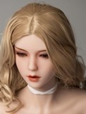 Sanhui 160cm/5ft3 H-cup Full Silicone #33 head Realistic Sex Doll with mouth open/close option