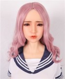 Sanhui Doll 153cm/4ft8 C-cup AIO #26 head Seamless Neck Silicone Sex Doll with Head ELF