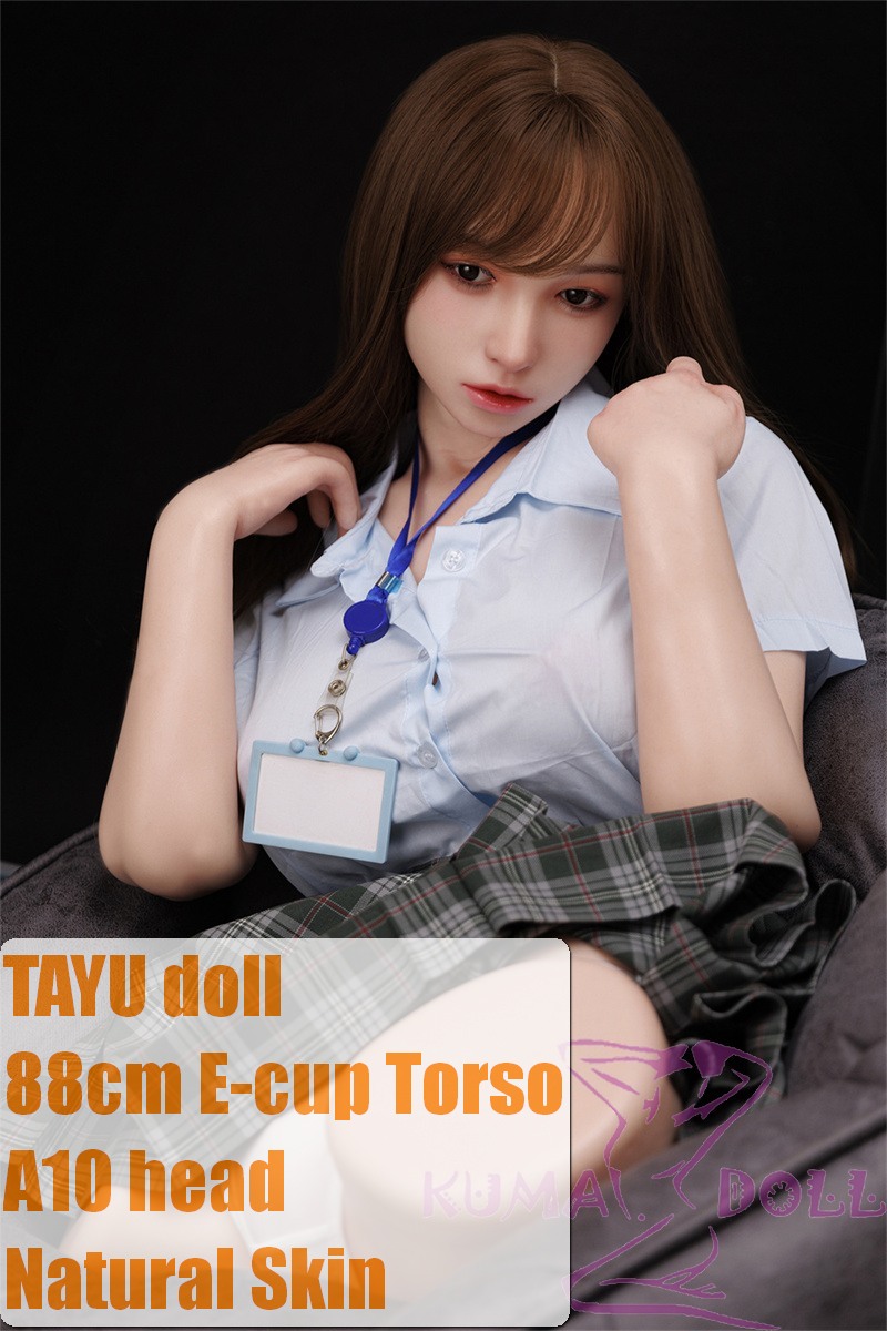 Tayu Doll Full Silicone Sex Doll 88cm/2ft9 E-cup 18kg with #A10 Head with normal face makeup and M16 bolt