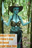 Dolls Castle 156cm E-cup with A1 Alien Head|kumadoll