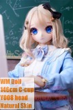 WM Doll Anime doll Head #Y008  146cm/4ft8 C-Cup TPE Material Sex Doll Doll