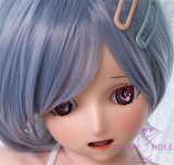 Real Girl head only Anime #1 soft Silicone head M16 bolt Craftsman make selectable