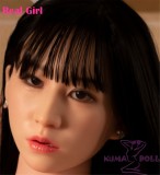 Real Girl head only D12 soft Silicone head M16 bolt Craftsman make selectable