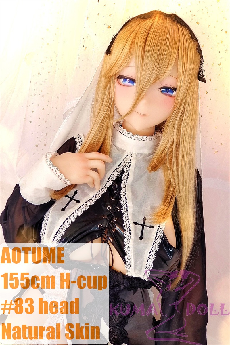 Aotume doll 155cm H-cup #83 head Full silicone nun outfit