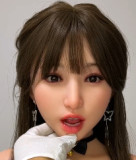 Tayu Doll Full Silicone Sex Doll 158cm/5ft2 D-cup 25kg with #A10 Head with normal face makeup and M16 bolt