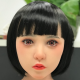 MLW doll Loli Sex Doll 145cm/4ft8 A-cup Mia head TPE material body+silicone head+makeup selectable