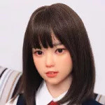 MLW doll Loli Sex Doll 145cm/4ft8 A-cup Haruto hard silicone head +TPE material body+makeup selectable
