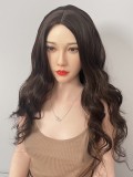 FANREAL 153 cm/5ft B-Cup F8 Mo Head Full Size Lifelike Silicone Sex Doll Swimming suit