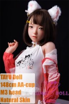 Tayu Doll Full Silicone Sex Doll 148cm/4ft9 AA-cup with M3 Head 18kg body+ M16 bolt
