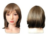 XNX Doll 150cm/4ft9 C-cup Silicone Sex Doll with R+S makeup Head - X7 Cara