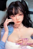 SHEDOLL Lolita type 158cm/5ft2 normal breast ChuYue head love doll body material customizable blue sweater