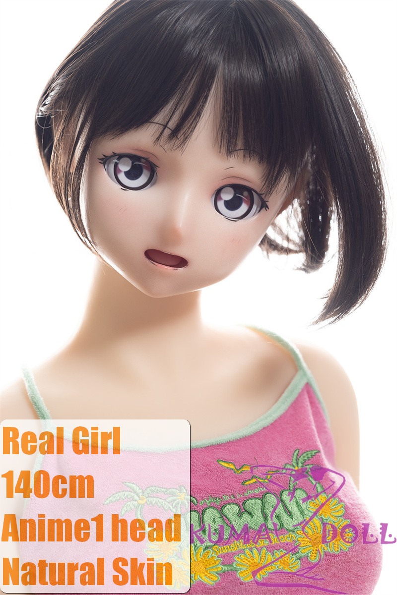 Real Girl Doll 140cm/4ft6 Silicone Sex Doll Anime #1 head Soft Silicone head