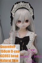 Guavadoll  150cm D-cup head GCO03 head Vinyl (PVC) head + TPE body 1:1 life-size love doll