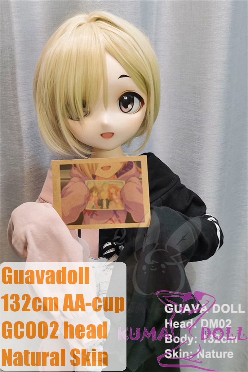 Anime Doll Soft vinyl head+TPE body 132cm CGO01 head - GUAVADOLL