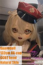 Anime Doll Soft vinyl head+TPE body 132cm CG02 head - GUAVADOLL