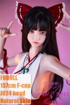 FUDOLL Sex Doll 157cm/5ft2 F-cup #J024 head High-grade silicone head + TPE material body Height and other options