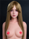 FUDOLL Sex doll Full Silicone material  #J023 Yao head  and 136cm /4ft5 A-cup body