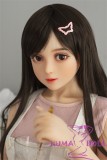 AXB Doll TPE Material Love Doll 140cm/4ft6 C-cup with Head TD45 with realistic body makeup flower