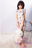 AXB Doll TPE Material Love Doll 140cm/4ft6 C-cup with Head TD45 with realistic body makeup rabbit