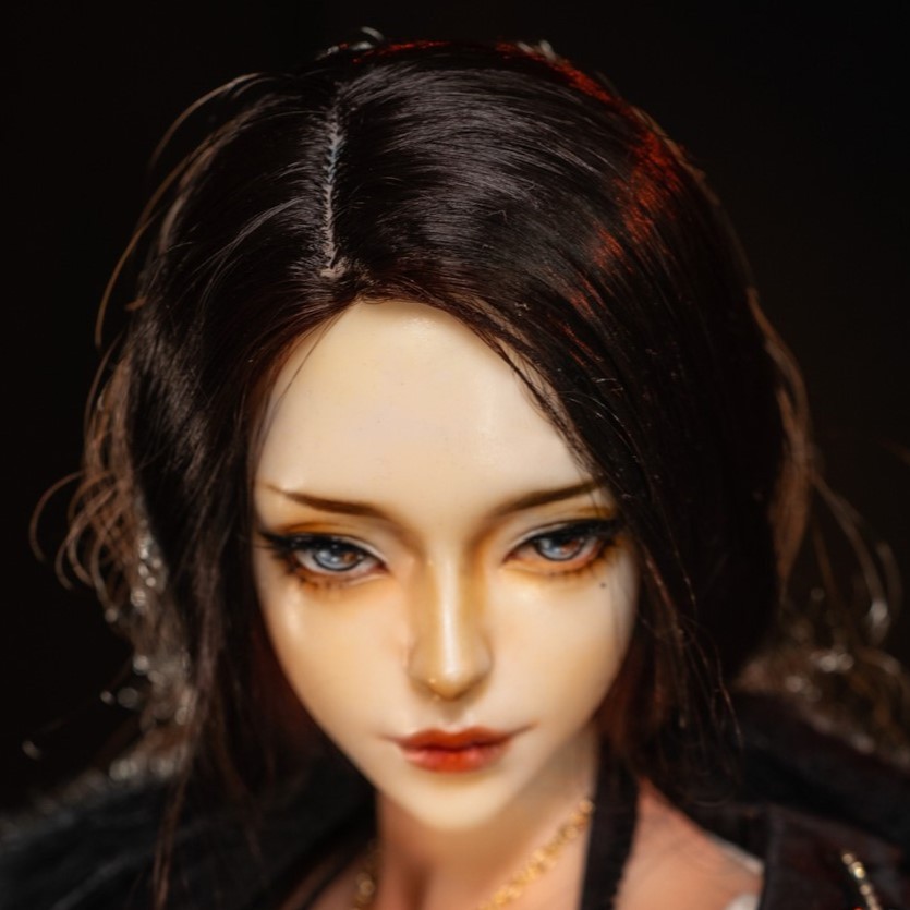 N26 72cm Mini Doll wolf girl head Highgrade Silicone Material Sexable