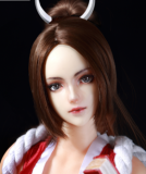 Mini doll TPE Sexable 58cm/1ft9 big breasts BJD body Nana head body selectable