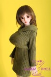 Mini Doll 60cm S1 head big breast silicone body latest work spherical joint doll lightweight convenient storage easy to use usually for appreciation