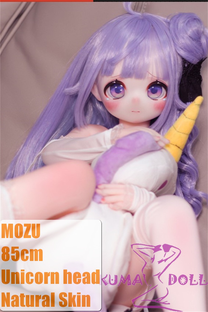 MOZU DOLL 85cm Unicorn Soft vinyl head with light weight TPE body easy to store and use
