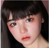 MLW doll Loli Sex Doll 148cm/4ft8 B-cup #22 Mia Soft Silicone material head with movable jaw and realistic oral structure