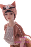 Full Silicone AIO Sanhui Doll 125cm E-cup #11 head with seamless cute kitty costume