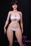 JY Doll Silicone Material Love Doll 163cm/5ft4 F-Cup Meiyu head with body makeup