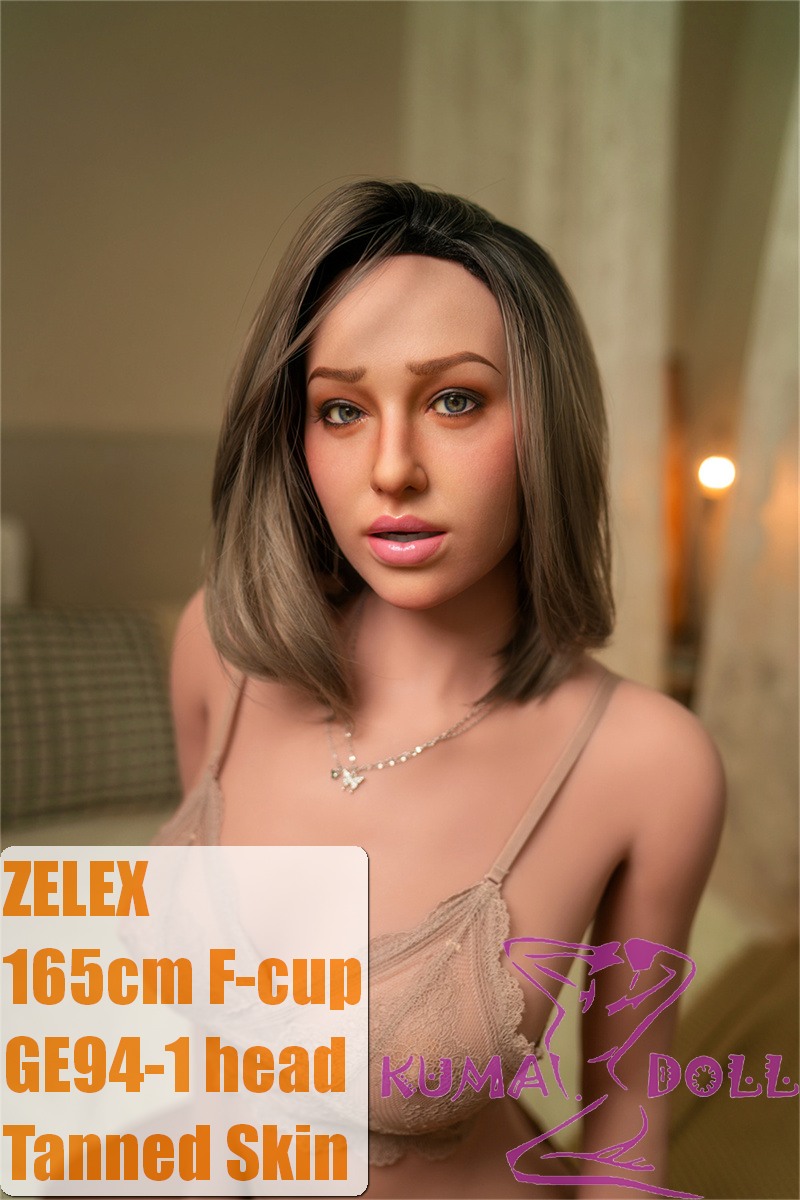 WAXDOLL 165cm(5.41 ft) F-cup Full Size Lifelike Sex Doll with #GE94-1 Head  Silicone head+TPE Body