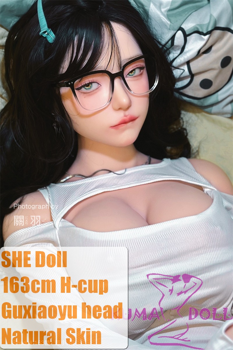 SHEDOLL Lolita type Guxiaoyu #21 head 163cm/5ft3 H-cup head love doll body material customizable white lace-up sweater