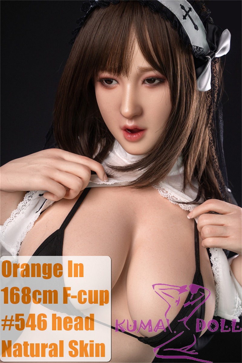 Orange In Full Silicone Doll 168cm F-Cup #546 Head Sex Doll