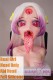 Real Girl  38cm Abi head love doll silicone material Anime Sex Doll easy to store silicone