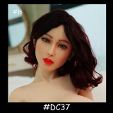 Dolls Castle 156cm C-cup Sex Doll with Z1 Zombie Head TPE Material White Costum