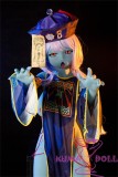 Real Girl Doll 145cm(4.8ft) F-Cup TPE Sex Doll Zombie head with 18kg light body option