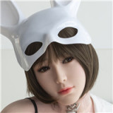 Tayu Doll Full Silicone Sex Doll 158cm/5ft2 D-cup 25kg with Katniss Head with normal face makeup and M16 bolt