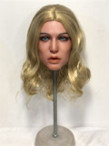 Orange In Full Silicone Doll 165cm C-Cup #604 Head Sex Doll