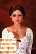 Orange In Sex Doll 160cm F-Cup TPE Body #537  Silicone Head