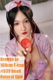Orange In Sex Doll 160cm C-Cup TPE Body #539  Silicone Head|kumadoll