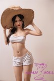 【AI-generated】Orange In Sex Doll 160cm F-Cup TPE Body #539  Silicone Head