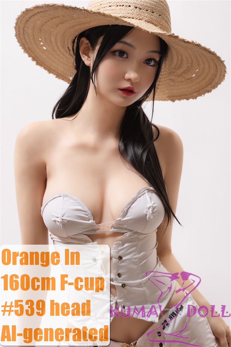 【AI-generated】Orange In Sex Doll 160cm F-Cup TPE Body #539  Silicone Head