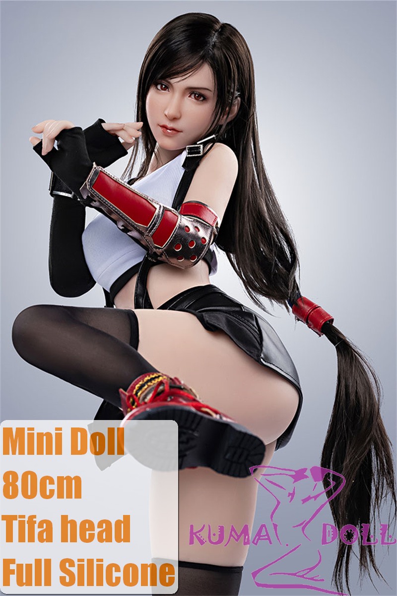 Mini doll 80cm/2ft6  FF7:RE Tifa head High-grade Silicone Material Sexable body with light weight 5kg