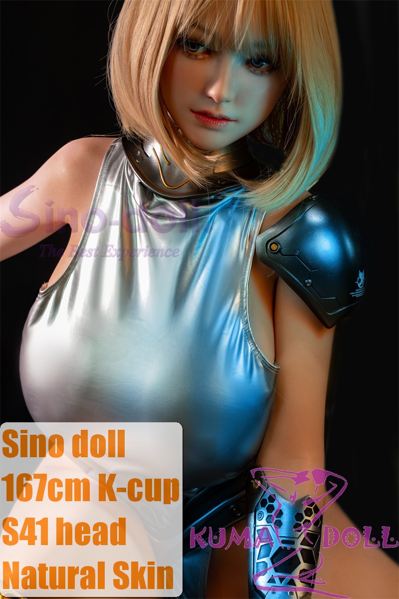 Sino Doll Soft-Max 167cm/5ft5 K-cup Silicone Sex Doll with Head S41