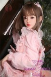 SHEDOLL Yuan head 140cm/4ft6 small breast head love doll body material customizable pink dress
