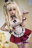 MLW M1 head  Mini Doll 60cm High-grade silicone material love doll normal breast  mini doll sexable Natural Skin Lolita