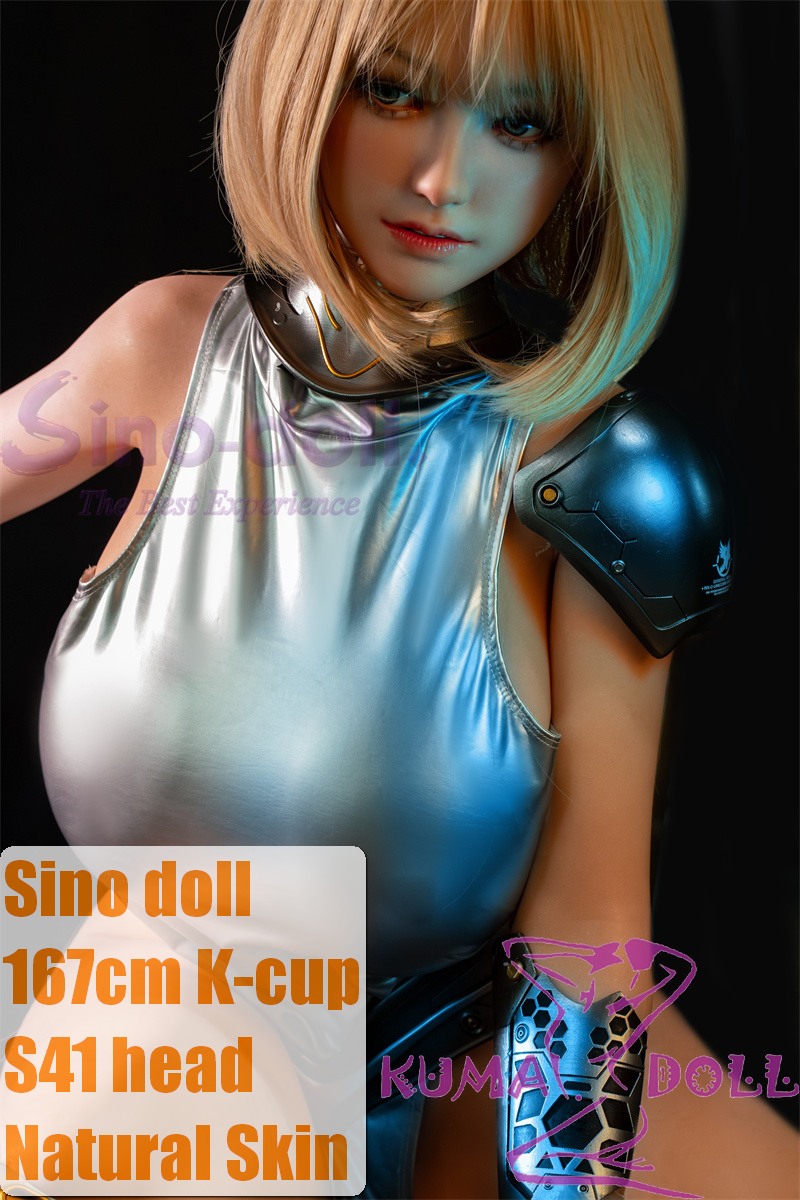 【New Arrivel More Free Options】9.23-9.30 Sino Doll Soft-Max 167cm/5ft5 F/K-cup Silicone Sex Doll with Head S41/43