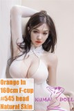 Orange In 160cm F-Cup TPE Body #545 Head|kumadoll