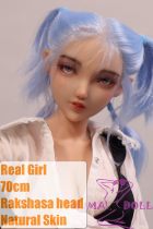 Real Girl 5kg 70cm Rakshasa head middle breast sexually active super realistic figure full silicone